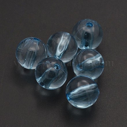 Transparent Acrylic Beads TACR-P053-30mm-26H-1
