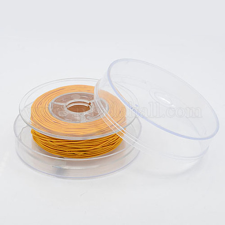 Round Elastic Cords for Stretch Bracelet Making EW-M001-0.6mm-01G-1