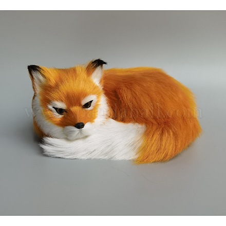 Faux Fur Simulation Fox Ornaments WG77206-03-1