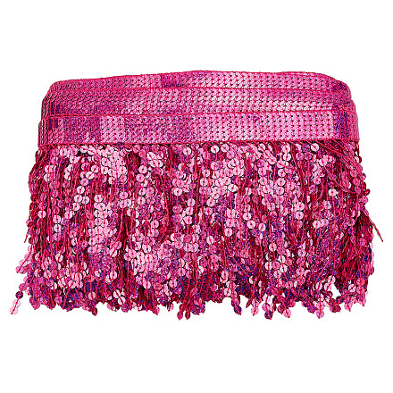 10 ярд полиэфирной кружевной ленты с кисточками&nbsp;DIY-WH0430-569B-1