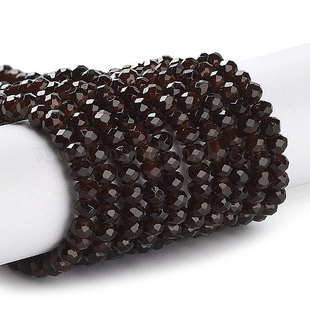 Запекание расписных стеклянных бусин с имитацией нефрита DGLA-A034-J4MM-A11-1