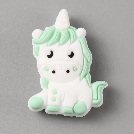 Силиконовые бусины SIL-WH0001-23C-1