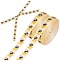 Polyester Ribbon, Gift Accessories, Bees, 3/8 inch(10mm)