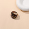 Dunhuang Style Glass Finger Rings, Inner Diameter: 18mm