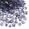 Gradient Color Transparent Glass Beads, Mixed Shapes, Medium Purple, 8~23x8~20x3.5~8mm, Hole: 1~1.4mm, about 800pcs/1000g