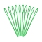 Plastic Knitting Needle, Sewing Needles, Lime Green, 90mm