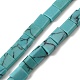 Chapelets de perles en turquoise synthétique G-F762-A02-01-1