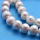 Fili di perle di perle d'acqua dolce coltivate naturali PEAR-S001-12~13mm-3-2