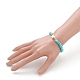 Polymer Ton Heishi Perlen Stretch Armbänder BJEW-JB05498-03-4