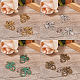 SUNNYCLUE 1 Box 24Pcs Dragon Charms Pendant Tibetan Style Alloy Animal Pendants Jewelry Findings Making Accessory for DIY Necklace Bracelet Crafting Nickel Free & Lead Free PALLOY-SC0002-08-5