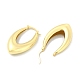 Rack Plating Brass Teardrop Hoop Earrings for Women EJEW-Q780-03G-2