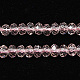 Chapelets de perles en cristal en verre GLAA-D032-3.5x2.5-M-2