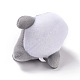 Pp cotone mini animale giocattoli di peluche decorazione ciondolo delfino HJEW-C002-01B-3