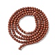 Chapelets de perles en jaspe rouge naturel G-F748-H01-01-3