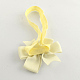 Niedlich elastischen Babystirnbänder Haar-Accessoires diy mit Tuch bowknot OHAR-Q002-04J-2