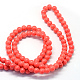 Baking Painted Glass Round Bead Strands X-DGLA-Q020-8mm-10-3