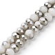 Chapelets de perles en verre électroplaqué EGLA-R035-6mm-30-4