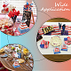 Коробка для упаковки конфет в форме пирамиды CON-WH0078-27-7