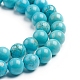 Brins de perles de magnésite naturelle G-E559-01B-3
