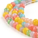 Faceted Glass Beads Strands X-GLAA-G074-A01-3