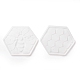 Stampi in silicone fai da te a forma di ape e sottobicchiere a nido d'ape DIY-K044-01-2