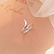 Кольца-манжеты из стерлингового серебра с родиевым покрытием в форме сердца и крыла FS-WGFEBDA-01-2