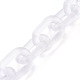 Chaînes de câble acryliques transparentes faites à la main AJEW-JB00575-08-1