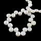 Hebras de perlas de agua dulce cultivadas naturales X-PEAR-R013-14-2
