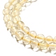 Chapelets de perles de quartz citron naturel G-D470-04-3