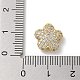 Стойки обшивки латунь микро проложить кубического циркония бусы KK-L224-023G-3