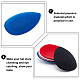 Chgcraft 6 шт. 6 цвета eva ткань каплевидная шляпа чародей база для шляпы AJEW-CA0002-78-4