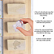 Ph pandahall tampon de savon fait à la main tampon de gaufrage de savon pour femmes tampon acrylique avec poignée tampon d'impression de chapitre de savon pour savon fait à la main cookie argile poterie timbre biscuits gommeux projets de fabrication DIY-WH0437-003-5
