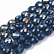 Chapelets de perles en verre opaques EGLA-T008-16-2