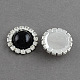 Garment Accessories Half Round ABS Plastic Imitation Pearl Cabochons RB-S020-03-A06-1