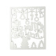 Stampini da taglio in acciaio al carbonio natalizio DIY-XCP0001-13-2