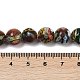 Ручной работы millefiori стеклянные бусины нитки LAMP-G166-12C-4