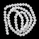 Imitation Jade Glass Beads Strands GLAA-F029-J4mm-06-2