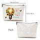Borse portaoggetti personalizzate in tela di policotone per la festa degli insegnanti ABAG-WH0029-070-2