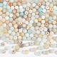 Nbeads 4 Strands Natural Flower Amazonite Beads Strands G-NB0005-09A-1