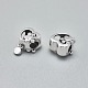925 Sterling Silver Pet European Beads STER-I019-09AS-2