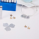 Unicraftale 1pc fer timbres cuboïde coeur motif poinçon en métal poinçon estampage presse outil métal en acier tag estampage pour l'impression sur métal bijoux en cuir bois 64.5x10x10mm AJEW-BC0005-19G-9