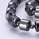 Non-Magnetic Synthetic Hematite Jewelry Sets SJEW-P146-04-4