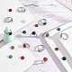 Kit de fabricación de anillos de dedo de piedras preciosas de diy de arricraft DIY-AR0003-04-5