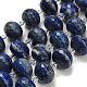 Natürlicher Lapislazuli Perlenstränge&nbsp;G-L642-I04-18x13mm-2