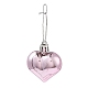 Decoraciones colgantes de corazón de plástico electrochapado para el día de San Valentín KY-D020-02F-4