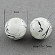Perles en verre d'effilage GLAD-S074-4mm-74-1