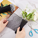 Polyester Flower Bouquet Wrapping Mesh Paper ORIB-WH0007-02B-01-3