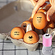 5Pcs 5 Styles Plastic Rubber Stamps DIY-WH0516-003-5