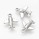 Tibetan Style Alloy Airliner Charms X-TIBE-S311-18AS-LF-1