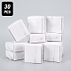 Caja de papel kraft creativa plegable con patrón de mármol CON-WH0077-13A-5